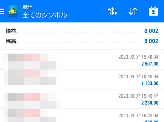 【🪽9/7収益報告🪽】

最低証拠金5万円
（推奨8万円以上）

+8,002円

オプチャ人数が500名になり次第限定
公開にします。

🔻限定公開中🔻
→onl.la/KhcPEDm

#fx #副業 #EA #無料 #ドル円 #FX初心者　#ポンド円 #ゴールド #XAUUSD #日経先物 #ビットコイン #SP500
