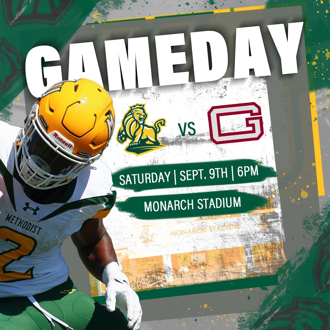 Methodist_FB's tweet photo. It’s gameday! Home Opener tonight at 6pm in Monarch Stadium #MonarchMade https://t.co/PInQMyllsk
