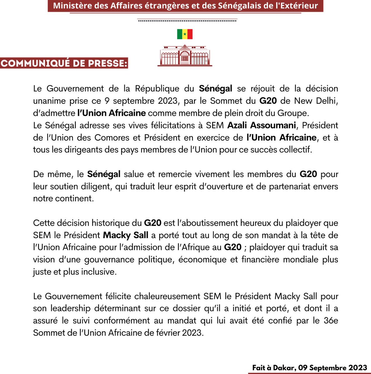 Aïssata Tall Sall tweet media