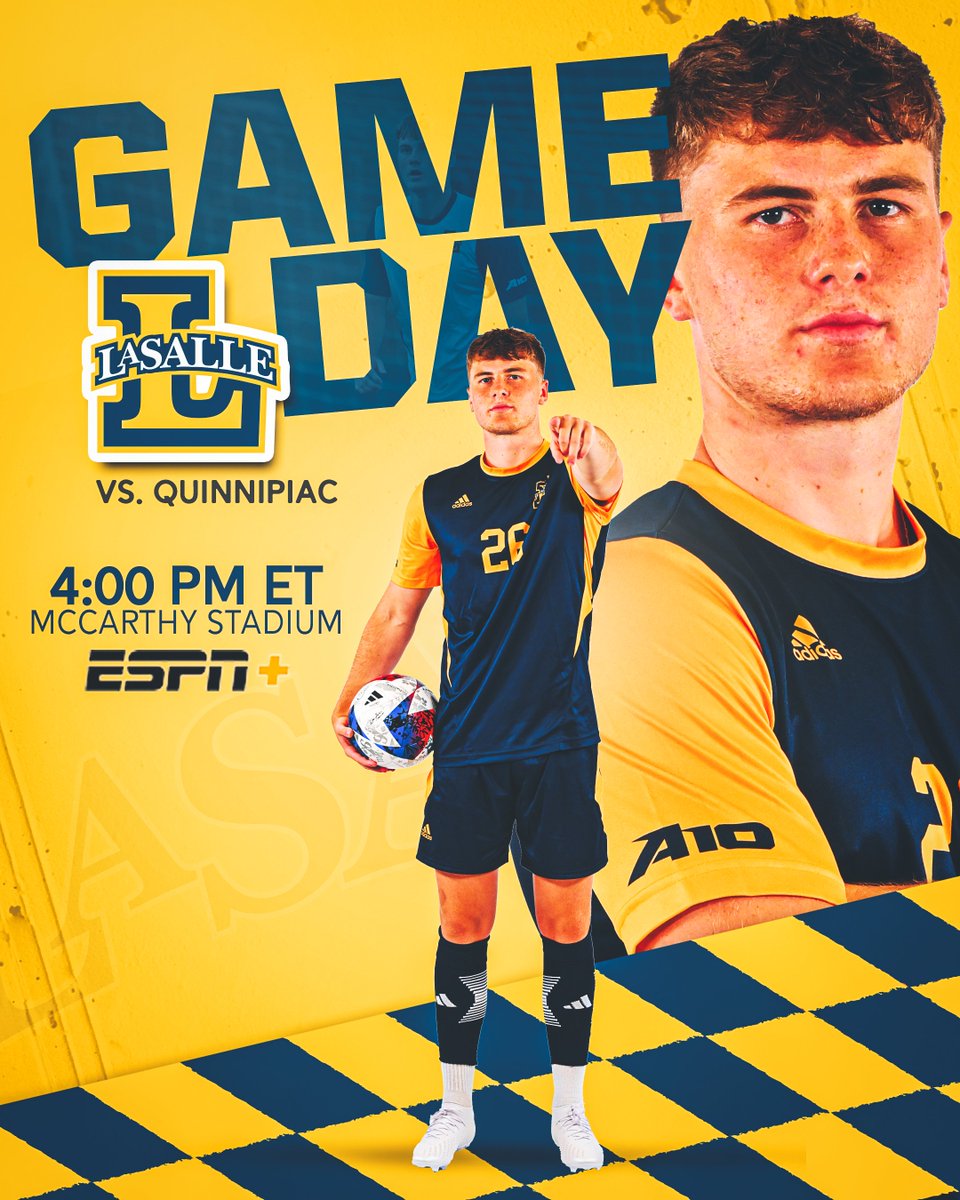 LET'S GOOOOOOOO! Game Day at McCarthy!

🆚: Quinnipiac (<a href="/QU_MSOC/">Quinnipiac Men's Soccer</a>)
📍: Philadelphia, Pa. | McCarthy Stadium
⏰: 4:00 p.m.
📺: bit.ly/3r8lPnI
📊: bit.ly/3slXpar