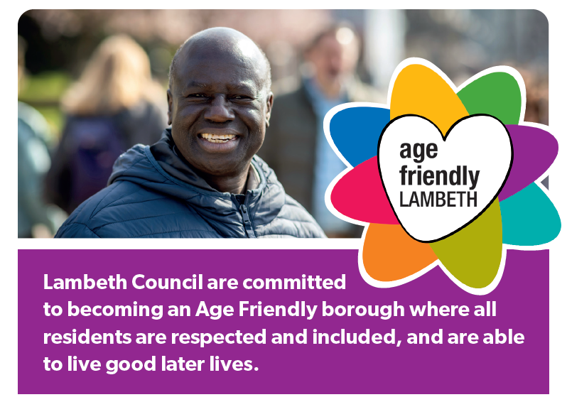LambethTogether's tweet image. ❗Last chance to share what can help you age well. @lambeth_council's age friendly survey closes tomorrow (10 September)!

#Lambeth have your say 👉ow.ly/XAQO50PJcJh

@LPWPartnership @TheNorwoodForum @hernehillforum @SE5Forum @streathamaction @TulseHill @VauxWard
