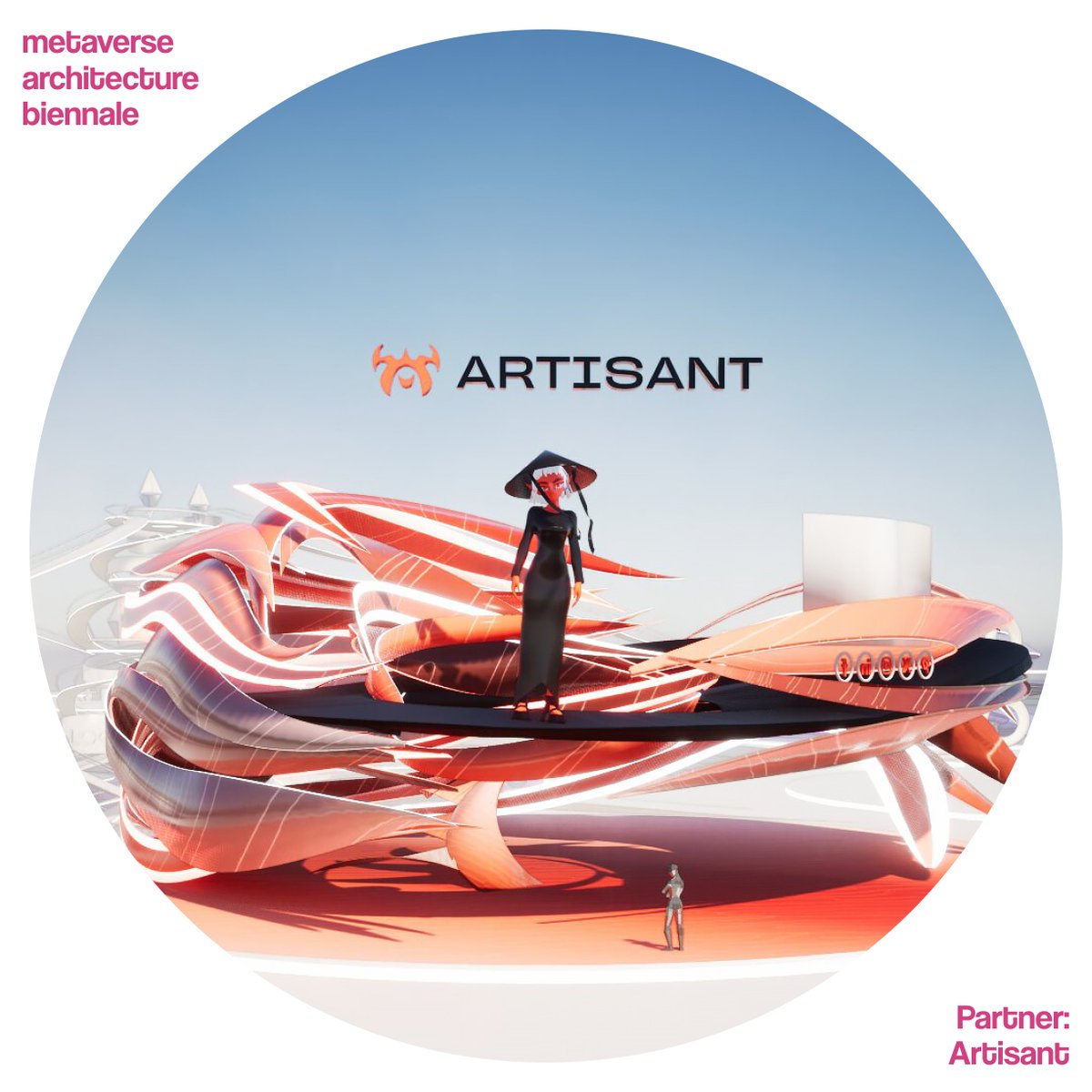 Metarchbiennale's tweet photo. We are thrilled to share that @artisantnft will join the First Metaverse Architecture Biennale! ⚡️👗 #metaversearchbiennale #artisant https://t.co/BgwFDgjUic
