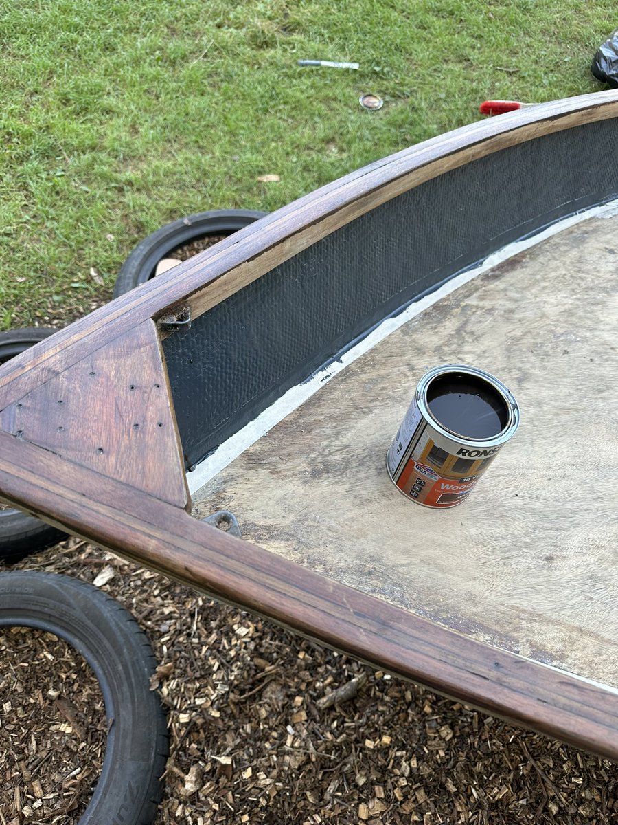 aliceedgington's tweet image. Weekend 2 #playground #boat #sandpaper project #SLT2023