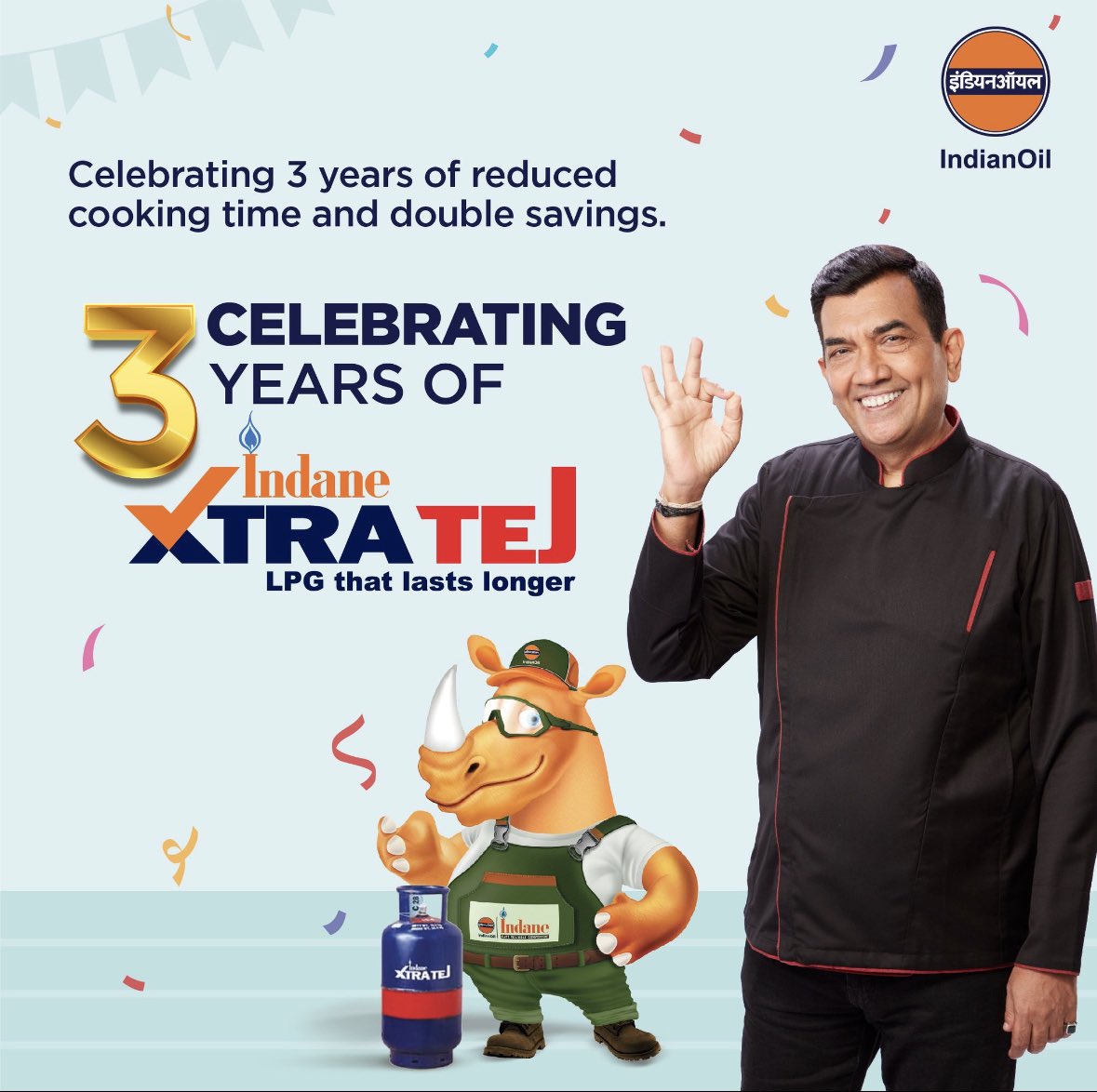 INDANE_ODISHA's tweet photo. Celebrating 3 years of XtraTej by Sambalpur Indane Divisional Office. Minimum 5% savings in LPG consumption and minimum 14% savings in cooking time by using XtraTej. @IndianOilcl @ChairmanIOCL @DirMktg_iocl  @EDLPGIOCL #IndaneXtraTej https://t.co/B8ucI4PB56
