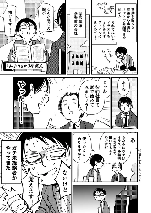 外科医、売り込みに行くの件(2/2) #やさぐれた外科医がSF漫画1000P描く その4