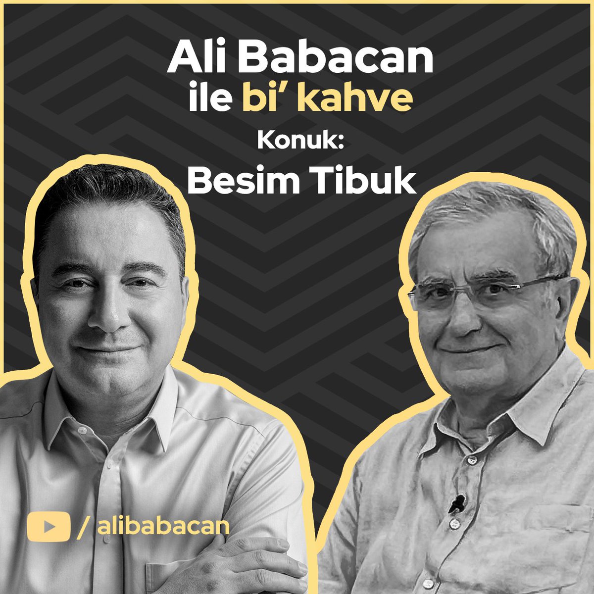 alibabacan's tweet photo. Ali Babacan ile Bi’ Kahve 11. bölümüyle yayında.

Siyasetçi ve İş İnsanı Besim Tibuk ile ekonomiden özgürlüklere, rekabetten vergi sistemine kadar geniş gündemli sohbetimize sizleri de davet ediyorum:

https://t.co/3mojOeAc5d https://t.co/V4ls3sARWN