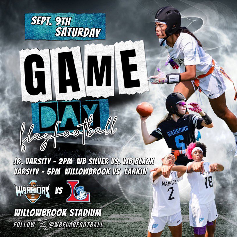 Warriors Flag Football (@wbflagfootball) on Twitter photo Let’s goooooo. See you at the Brook!
<a href="/Silva321FUTP60/">Gustavo Silva</a> <a href="/BearsOutreach/">Chicago Bears</a> <a href="/USAFootball/">USA Football</a> <a href="/NFLFLAG/">NFL FLAG</a> <a href="/usnikefootball/">Nike Football</a>
Just a reminder there is a 4 dollar admission for adults, and 2 dollars for kids Let’s goooooo. See you at the Brook!
<a href="/Silva321FUTP60/">Gustavo Silva</a> <a href="/BearsOutreach/">Chicago Bears</a> <a href="/USAFootball/">USA Football</a> <a href="/NFLFLAG/">NFL FLAG</a> <a href="/usnikefootball/">Nike Football</a>
Just a reminder there is a 4 dollar admission for adults, and 2 dollars for kids