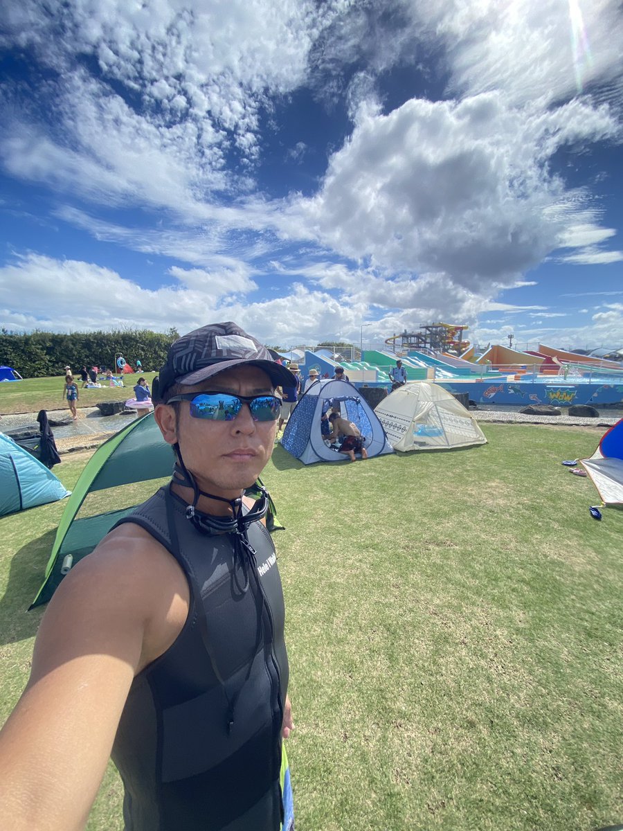 蓮沼ウォーターガーデン久々に行ったらまだ夏だった☀️