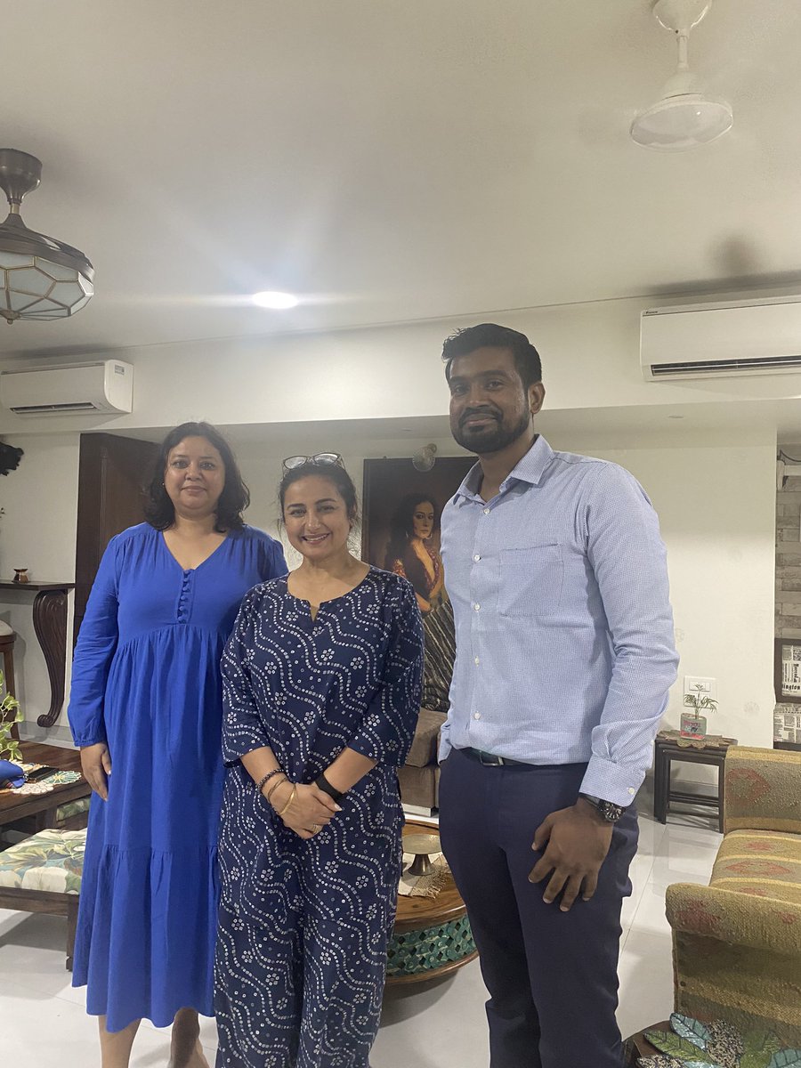 jutikamahanta's tweet image. I&apos;ve had the privilege of knowing  Divya Dutta ji for many years, and our bond has always been one of respect and admiration.
I want to take a moment to express my heartfelt gratitude to Divya Dutta ji for her time.#themodernliving  #hydrogenwater #hydrogenwatergenerator