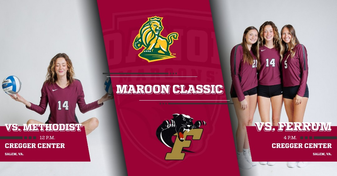 Roanoke Maroons (@rcmaroons) on Twitter photo IT'S GAME DAY! <a href="/RoanokeVB/">Roanoke College Women's Volleyball</a> is at home hosting the 2023 Maroon Classic. The team takes on both NC Wesleyan and Salem (NC) today! #GoNoke
🏐➡️ NC Wesleyan, Salem (NC)
⌚️ 2/6 p.m.
📍 Salem, Va.
📊 Link on RoanokeMaroons.com IT'S GAME DAY! <a href="/RoanokeVB/">Roanoke College Women's Volleyball</a> is at home hosting the 2023 Maroon Classic. The team takes on both NC Wesleyan and Salem (NC) today! #GoNoke
🏐➡️ NC Wesleyan, Salem (NC)
⌚️ 2/6 p.m.
📍 Salem, Va.
📊 Link on RoanokeMaroons.com