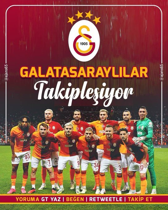Galatasaray ailesi takipleşiyor 🥰 2M oluyoruz
📷Beni takip et
📷 Beğen📷 
📷 Paylaş
📷Yoruma gt yaz 
📷 Kalıcı takip var  --------   #EURO2024 #Türkiye #Galatasaray #cimbom #takipedenitakipederim #takip #paylaş #takipleşiyoruz