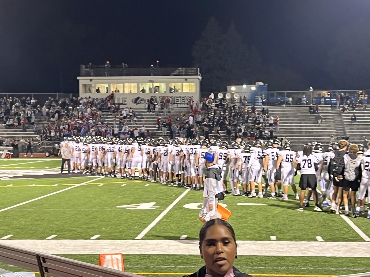 Lightning pick up the 21-7 win and celebrate Coach Buckley’s first win as head coach! Home opener next Friday vs. Hopkins!