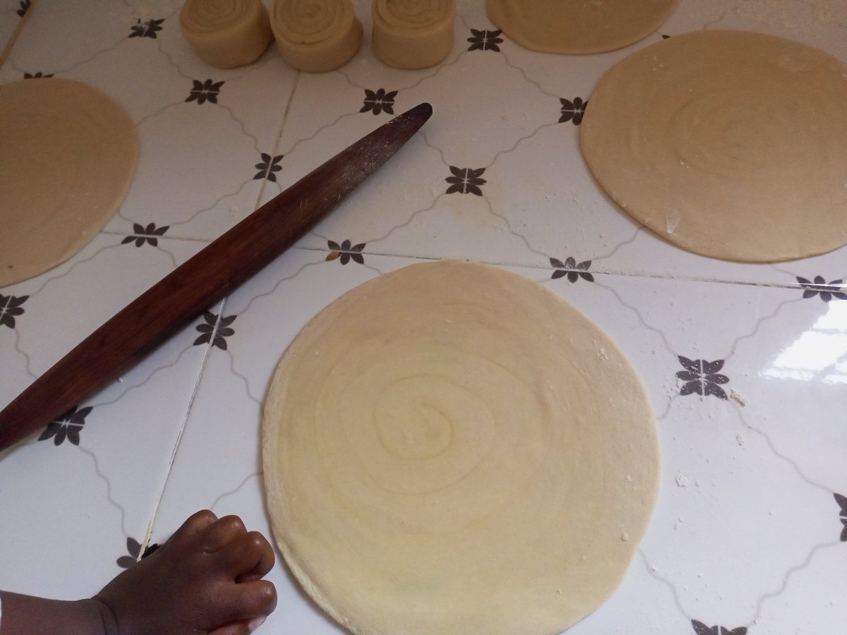 Chapo making with my little helper...