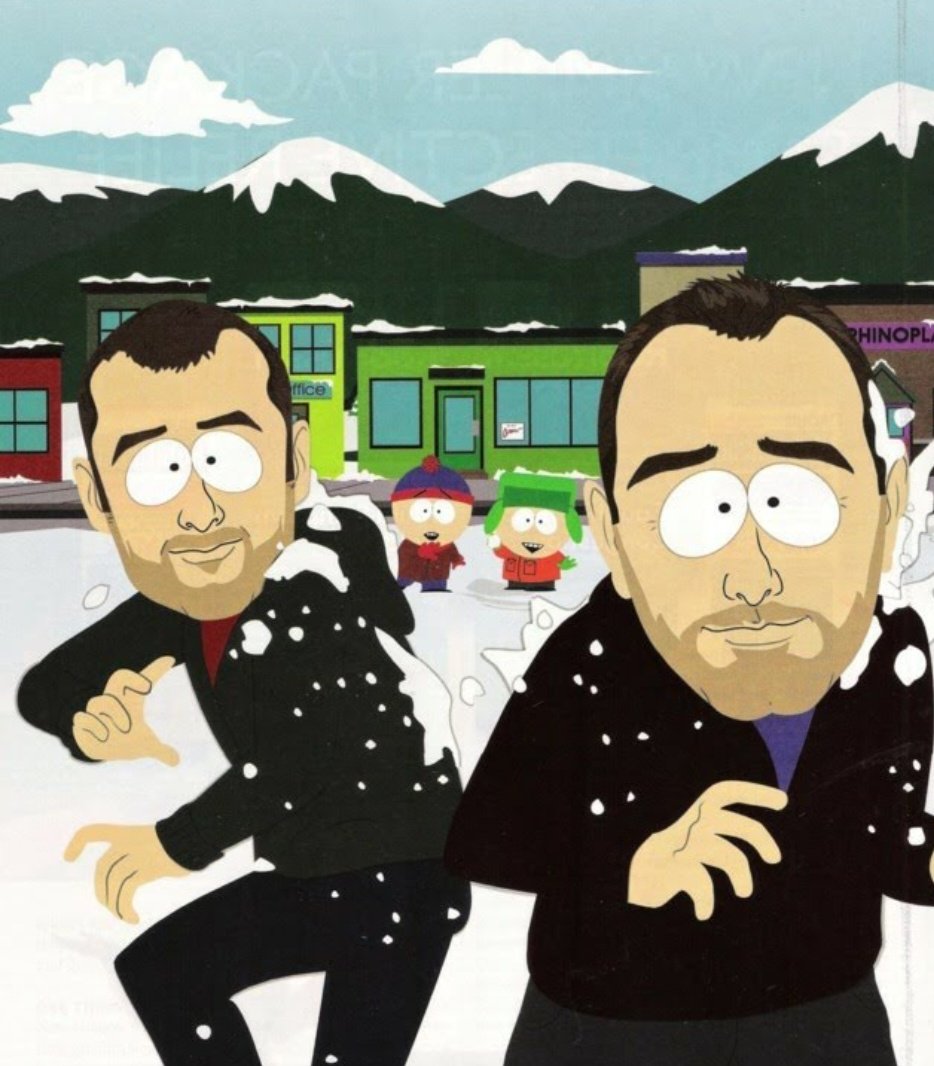 こっちは15周年の時にサウスパークスタジオが作ったトレマト💙💚❄⛄