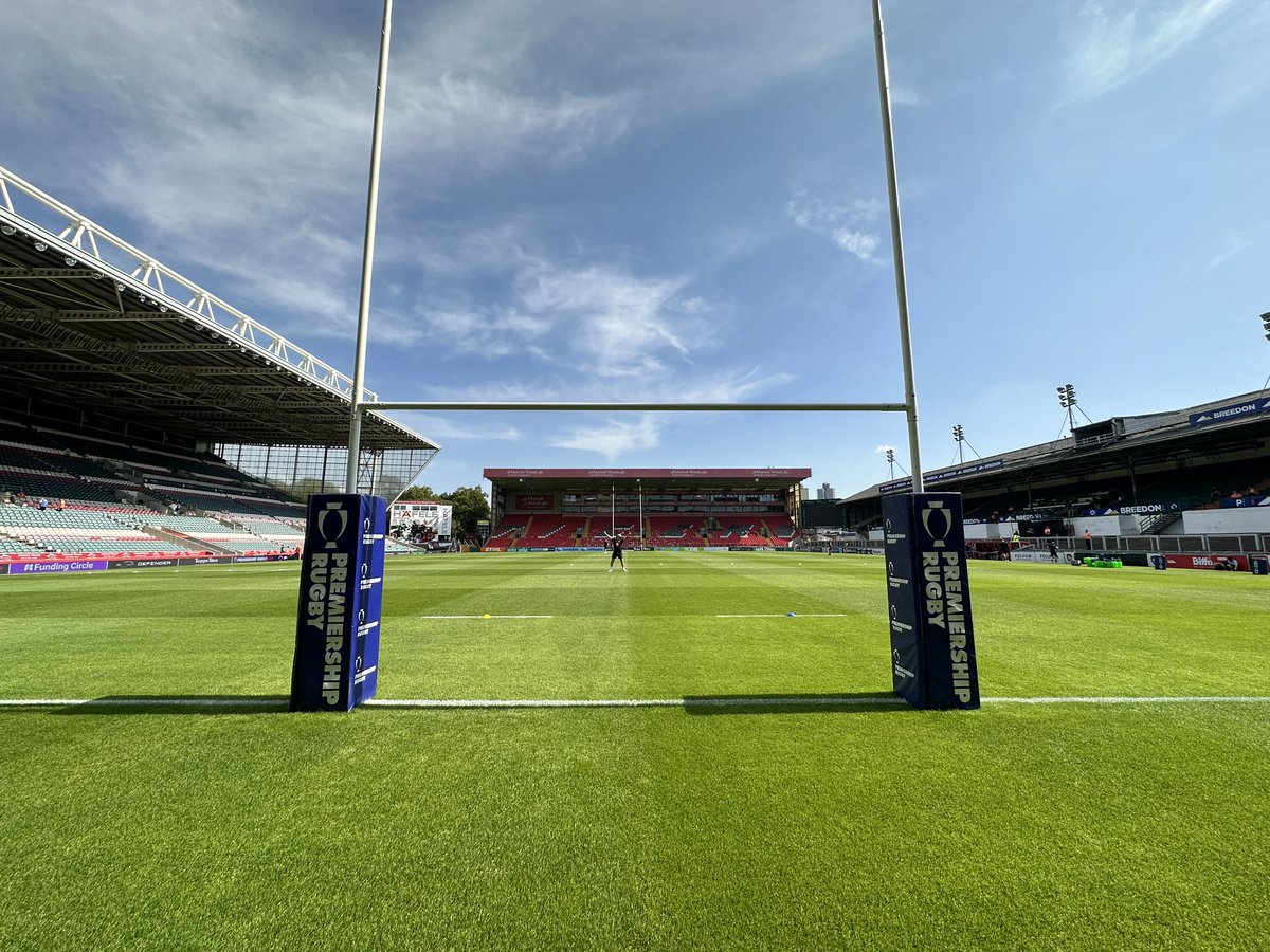 CaldyRFC's tweet photo. Just checking out the digs of @LeicesterTigers #nottoshabby https://t.co/3QBtSGpMiM
