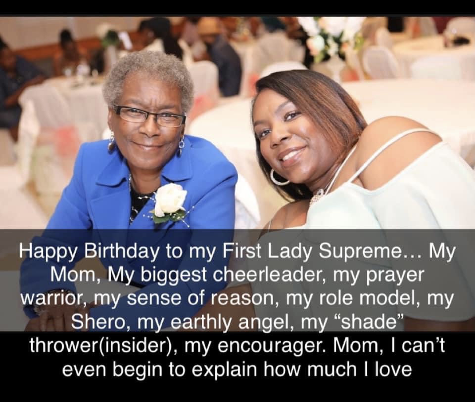 Glammy2012's tweet photo. Thank you Lord!!! Another year the Lord has kept her. HAPPY BIRTHDAY to my First Lady. I will celebrate you always and forever.
Y’all help me celebrate my Mom on her 82nd Birthday. Her cash app is: $bfloyd817 https://t.co/UUEqlCaPNN
