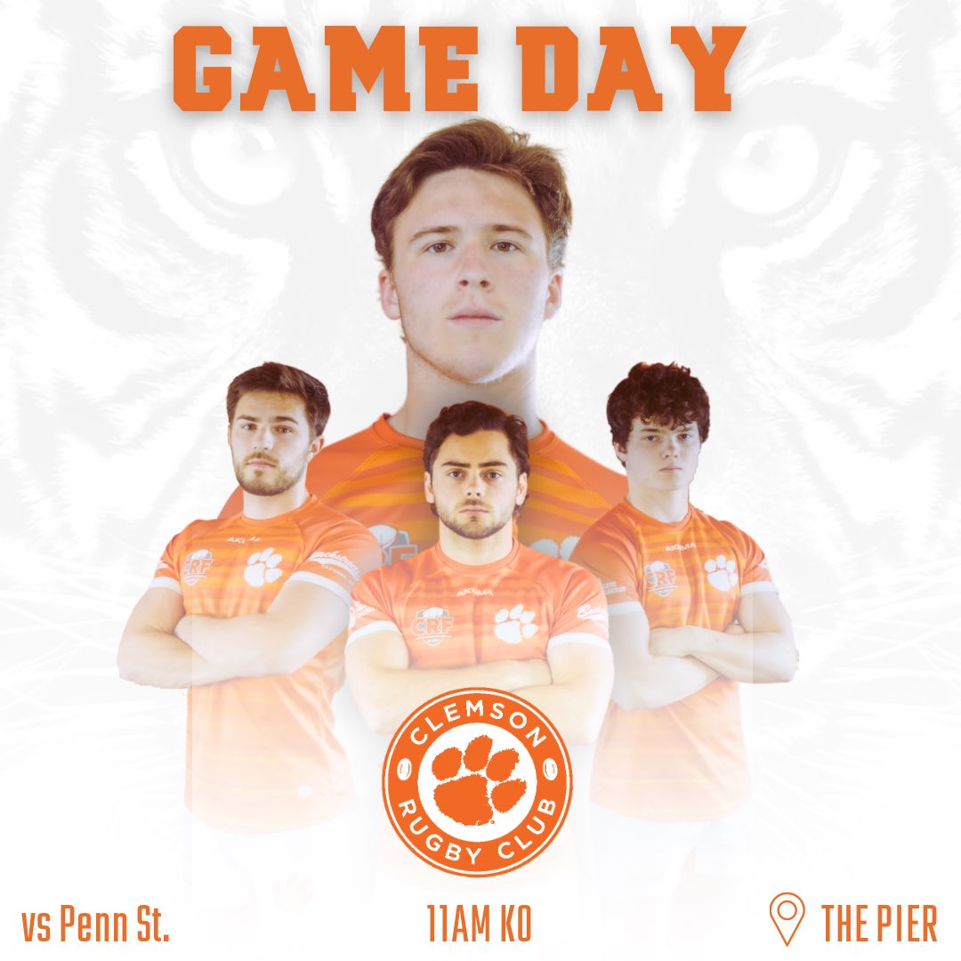 SATURDAYS A RUGBY DAY🏉

Come out this morning watch us battle against Penn St.🔥