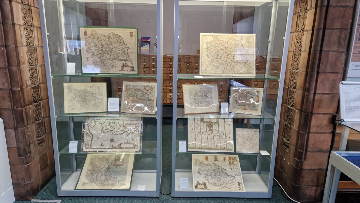 Philip W A Wilde (@philipwawilde) on Twitter photo Terrific interest in the <a href="/leedslibraries/">Leeds Libraries</a> Heritage Open Day in the Local and Family History Library today. It's not often we are able to show off some our wonderful old maps of Yorkshire. We even had our extremely rare 1579 copy of Christopher Saxton's atlas on display. Terrific interest in the <a href="/leedslibraries/">Leeds Libraries</a> Heritage Open Day in the Local and Family History Library today. It's not often we are able to show off some our wonderful old maps of Yorkshire. We even had our extremely rare 1579 copy of Christopher Saxton's atlas on display.