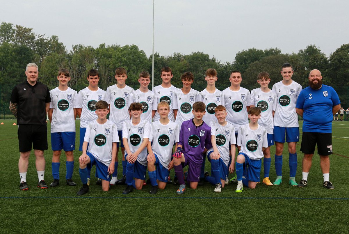 U16s (sponsored by <a href="/OxygenFinancehq/">Oxygen Finance</a>) opened up the season with a 3-1 win vs Athletico Middleton

In sweltering temperatures &amp; on a very big 3G pitch the newly assembled team took to the field in their first competitive fixture &amp; worked hard to take all three points 👏🏼💙⚽️