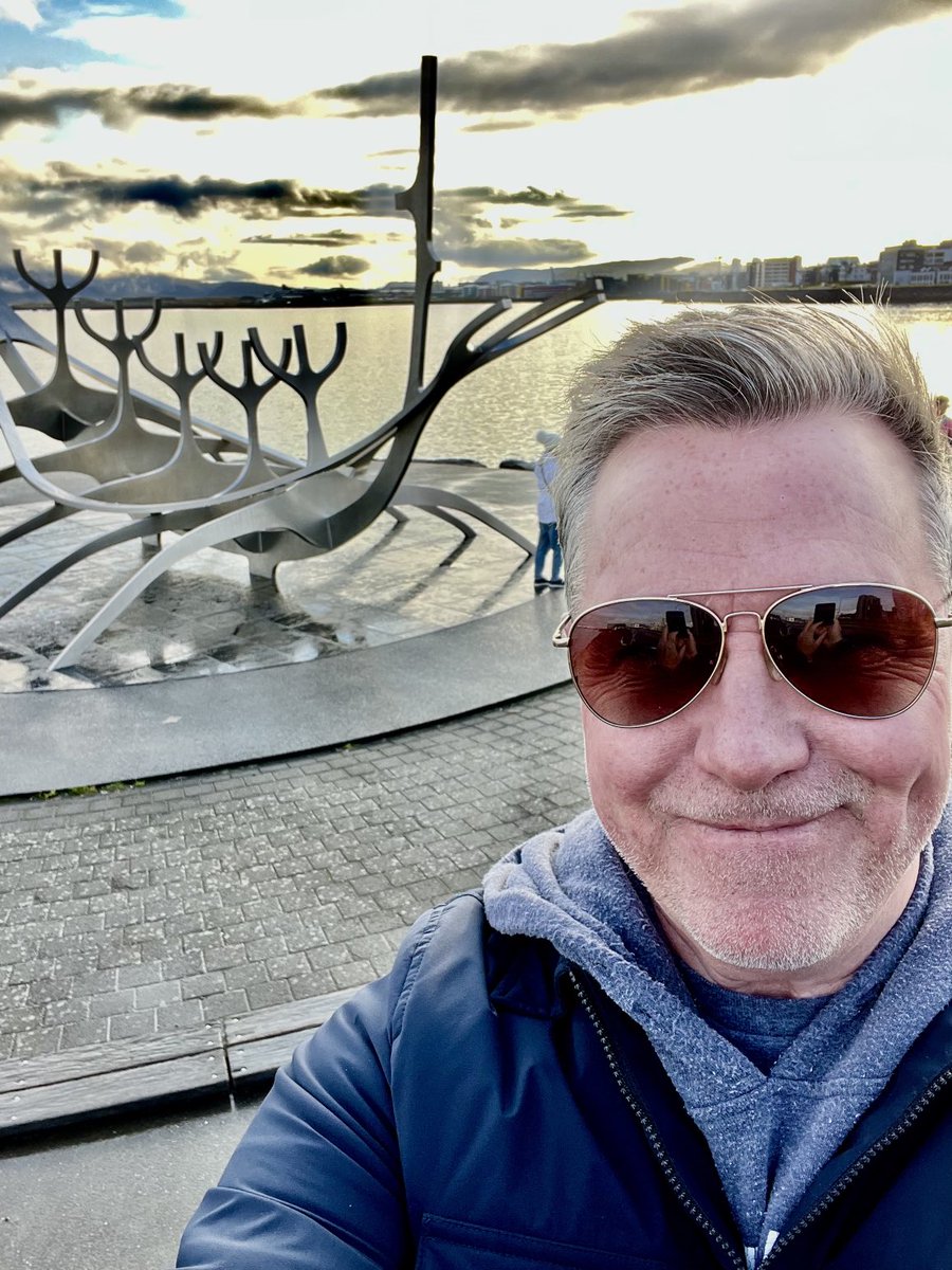 Good Morning Iceland! So great to be here and looking forward to meeting everyone 🇮🇸🕺❤️