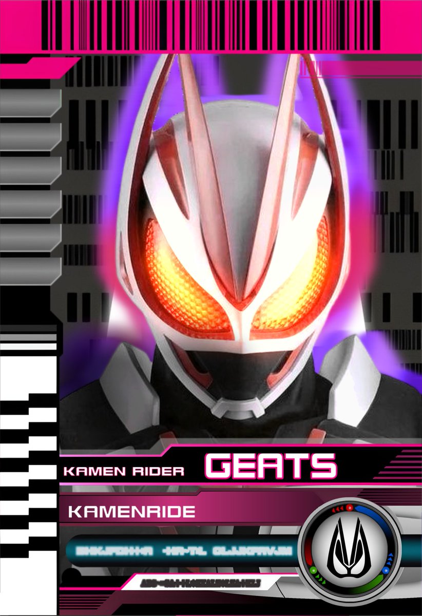 w_nxpu's tweet photo. カメンライドギーツワンネス
KAMENRIDE GEATS ONENESS
&amp;ギーツ系カードのリメイク
#仮面ライダーギーツ #仮面ライダーディケイド #カメンライド #ライダーカード
＃KamenRider #RiderCards https://t.co/y0opwNHPUf