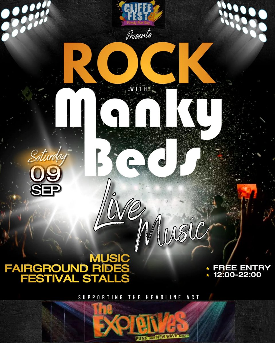 Kings Cliffe festival. We are on tonight 8pm