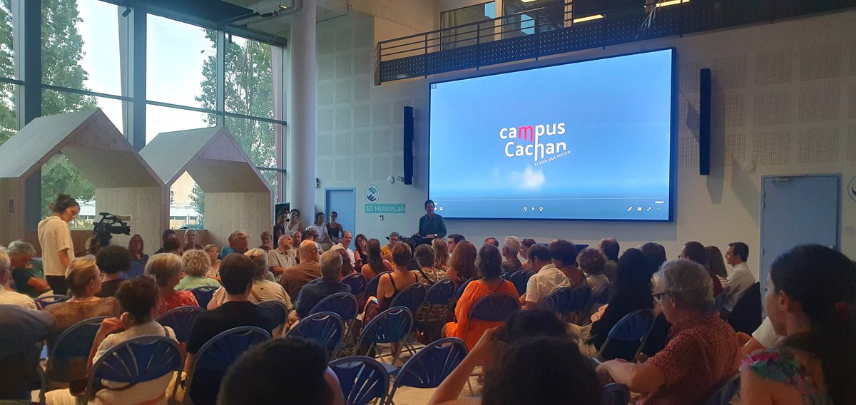 EnAvantCachan's tweet photo. Un Quartier entier va enfin s'ouvrir sur la ville ! Les membres d'En Avant #Cachan étaient présents à la restitution de la concertation sur le projet Campus #Cachan avant l'inauguration d'un magnifique lieu à découvrir nombreux ! La Porterie !
@Ress_LaMine 
#Solidarité https://t.co/Vt62AgB2fL