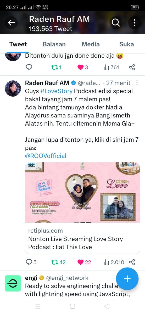RusmaWati022's tweet photo. @radenrauf Done bang https://t.co/QbdrfpLSPu