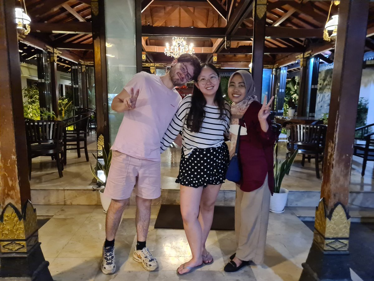 Sinds 2017 altijd al online contact gehad met 2 mensen in Indonesië. Vandaag eindelijk 1 van de 2 kunnen ontmoeten.