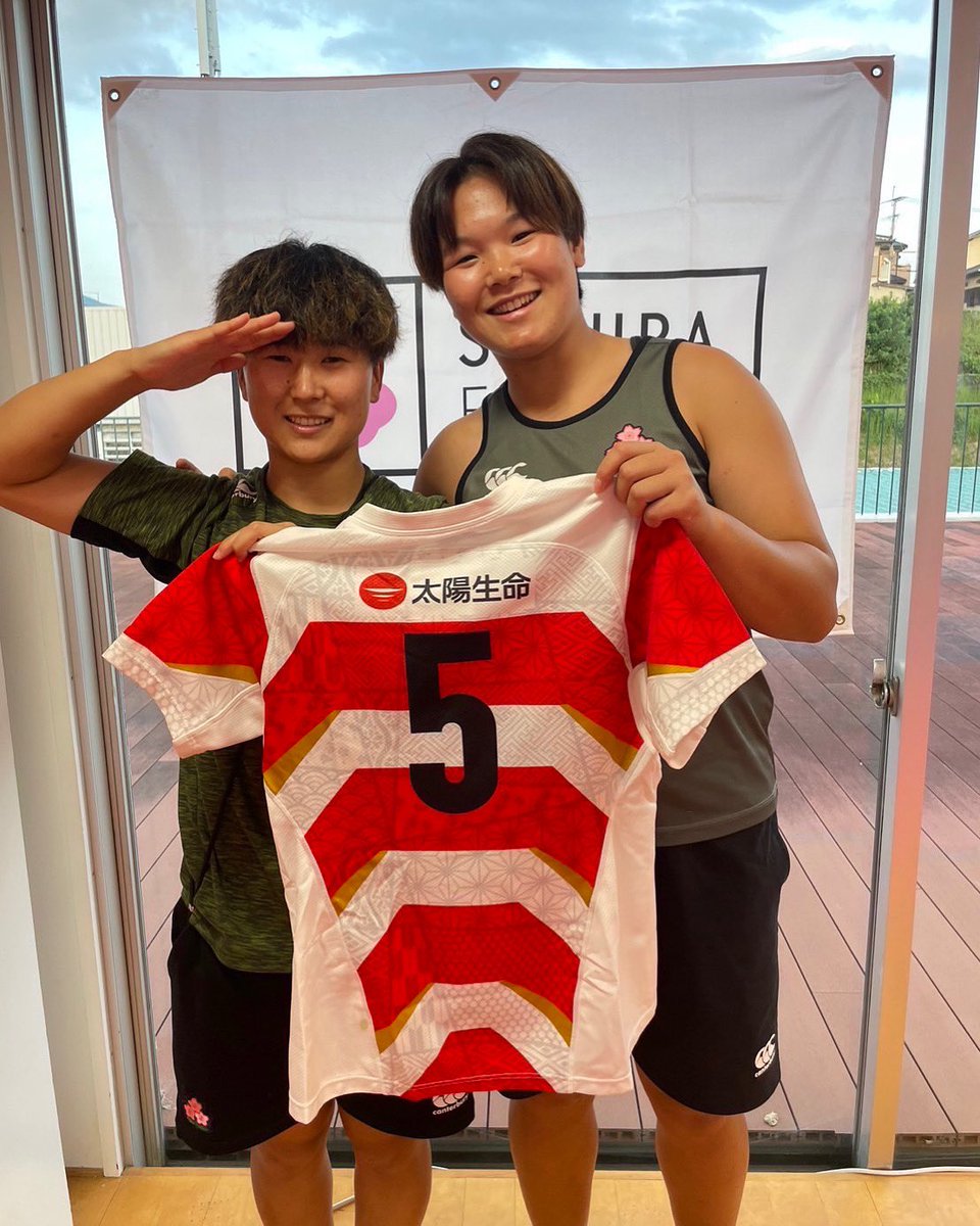 ㅤㅤㅤㅤㅤㅤㅤㅤㅤㅤㅤㅤㅤ
\サクラフィフティーン情報🌸🏉/
太陽生命 JAPAN RUGBY CHALLENGE SERIES 2023 フィジー戦メンバーに立正大学/アルカス熊谷より4名が選出されました🔥

吉村 乙華 (立正大学4年)
公家 明日香
長田 いろは
阿部 恵

皆さま応援よろしくお願いします❤️🤍
みんな頑張れー🔥🔥