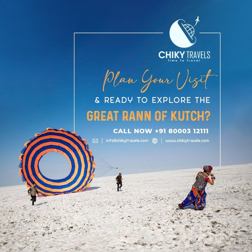 Get ready to embark on an unforgettable adventure! Plan your visit and prepare to explore the mesmerizing Great Rann of Kutch. 

For more information,
Ankit Bajaj +91 80003 12111

#GreatRannOfKutch #AdventureAwaits #ExploreKutch #BucketListDestination #chikytravels