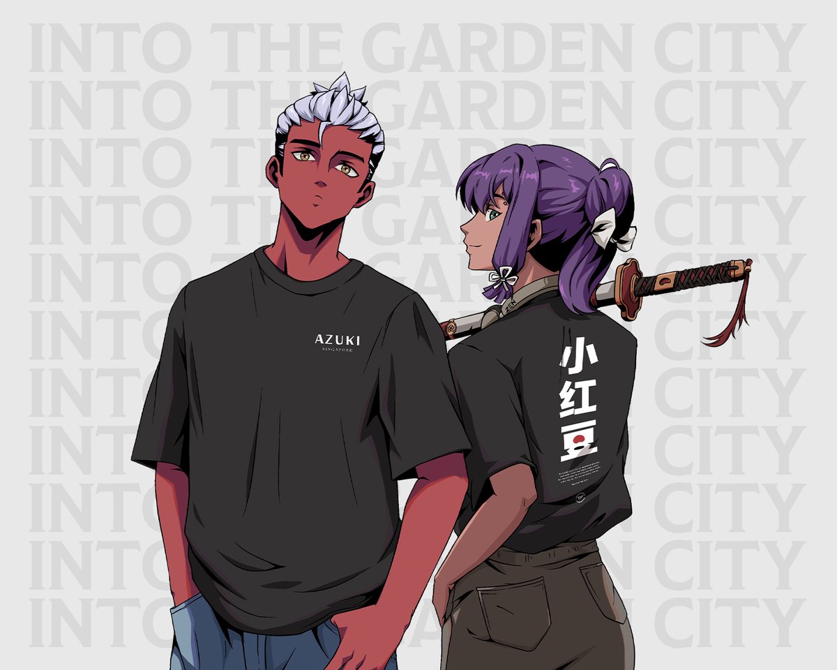 We’re proud to introduce our first-ever Azuki Singapore merch designed by <a href="/LeviNotAckerman/">Levi</a>! ⛩️🫘 

Get the ‘Little Red Bean’ T-Shirt + Enamel Pin bundle now, available for US$45 (S$59.90) at our webstore [LINK ON OUR BIO] 

More details &amp; pics below 🧵