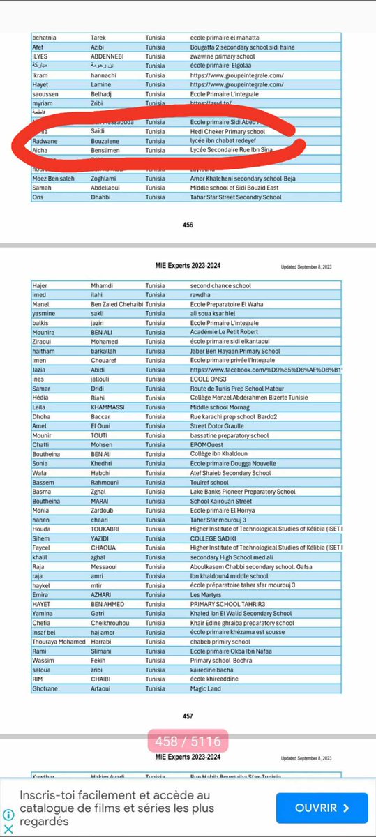 الحمدلله ورد اسمي في القائمة العالمية للمعلم الخبير المعتمد وتم اختياري معلم خبير مبدع لدى مايكروسوفت Microsoft للعام 2023-2024 MIE Expert
So excited to be selected as an MIE Expert for 2023-2024
#MicrosoftEdu #MIEExpert
