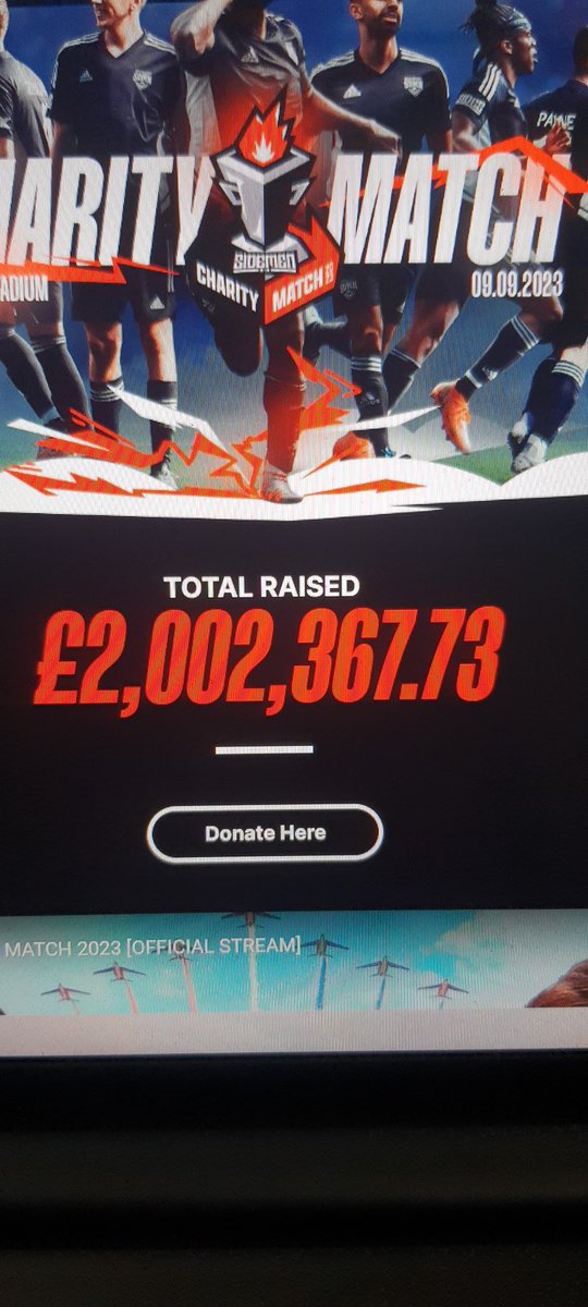 masterrubyza's tweet image. Congrats @Sidemen 2Million Pounds raised for charity