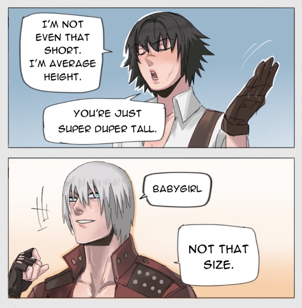 Any opinion on dante's shortened height? : r/DevilMayCry