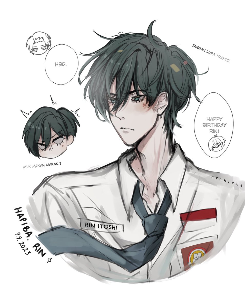 cie ada yg ultah😋😋

#ブルーロックFA #itoshirin #bllk