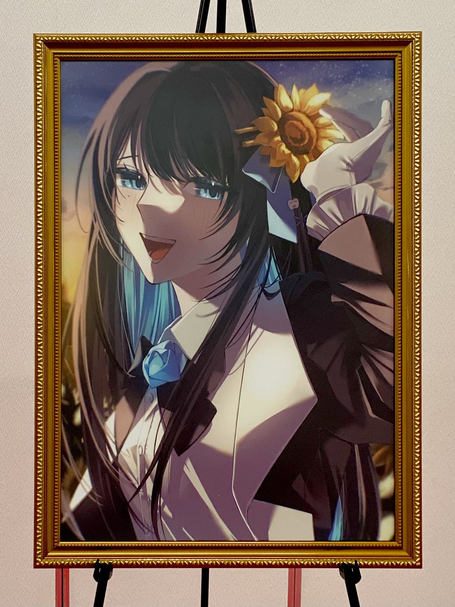 マーズ大阪公演にてこちらのイラストを飾っていただきました🌻 Ado