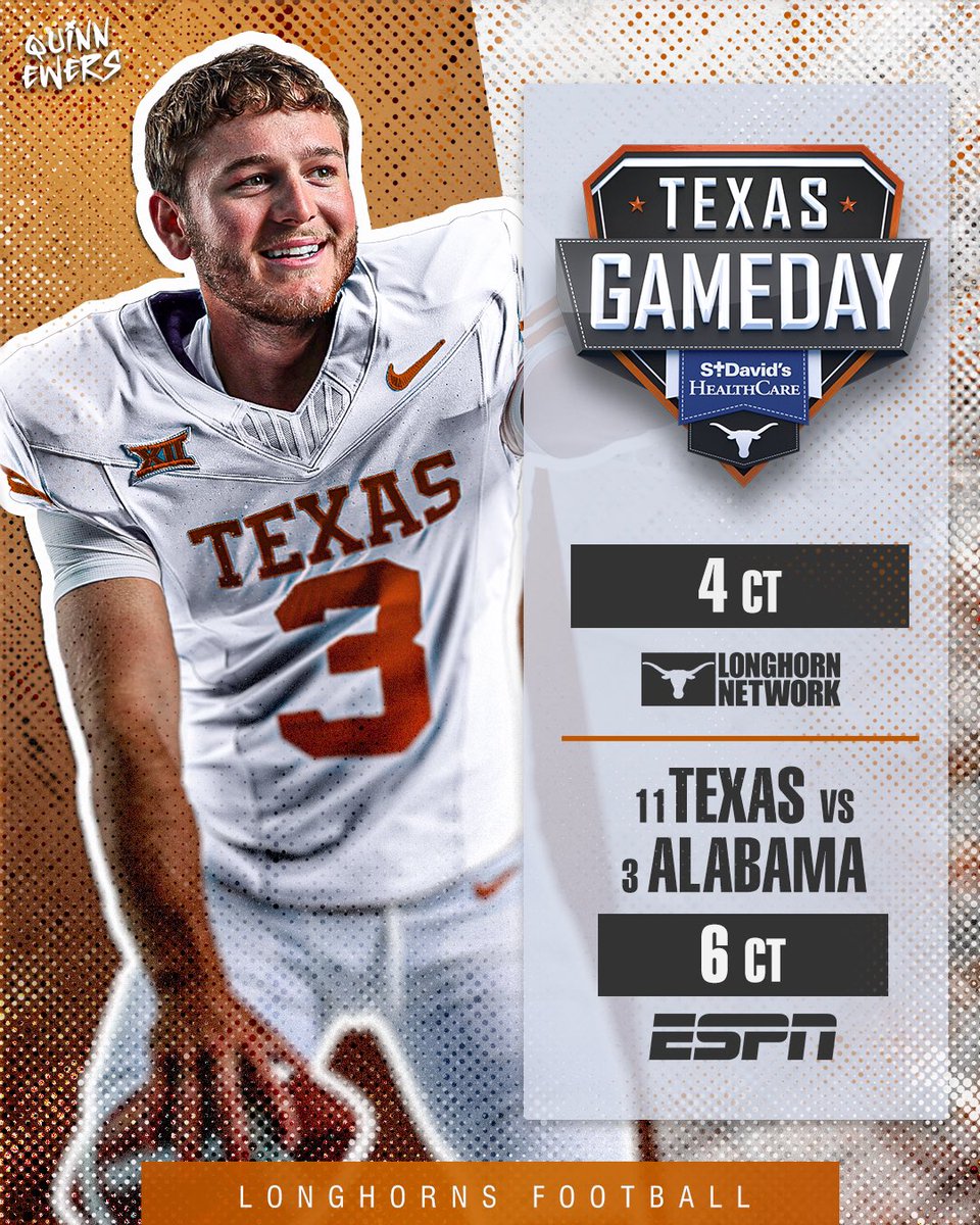 LonghornNetwork's tweet photo. WAKEY WAKEY IT’S GAMEDAY https://t.co/g6nDY5MJpt