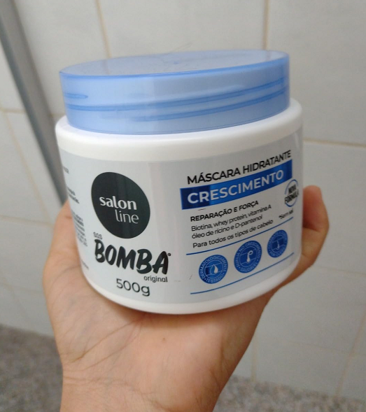 Máscara Capilar Salon Line SOS Bomba Vitamina 500g