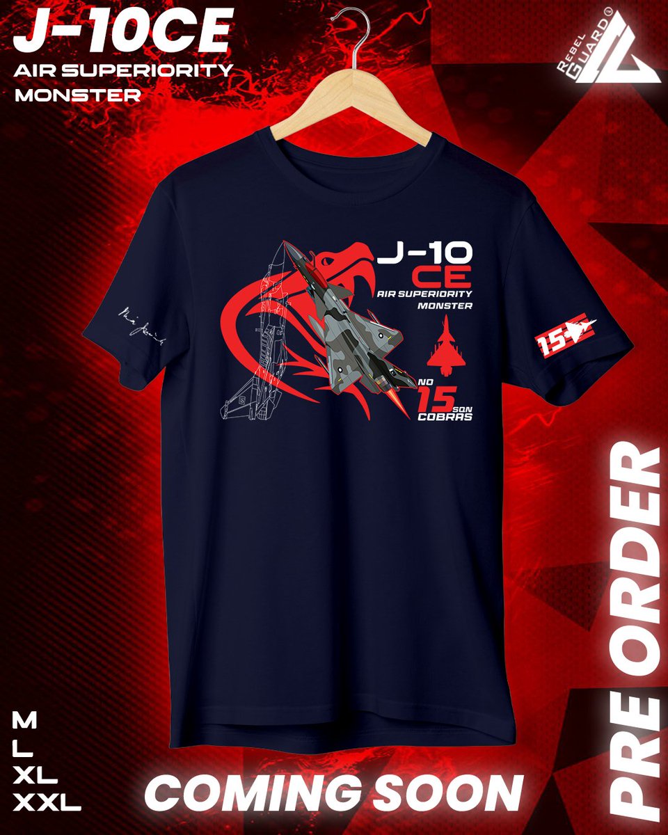 RebelGuard_pk's tweet photo. Open for Pre Orders - Book Now your favorite Mighty J-10CE tshirt.

S | M | L | XL | XLL sizes available https://t.co/ICmFgGgvmf