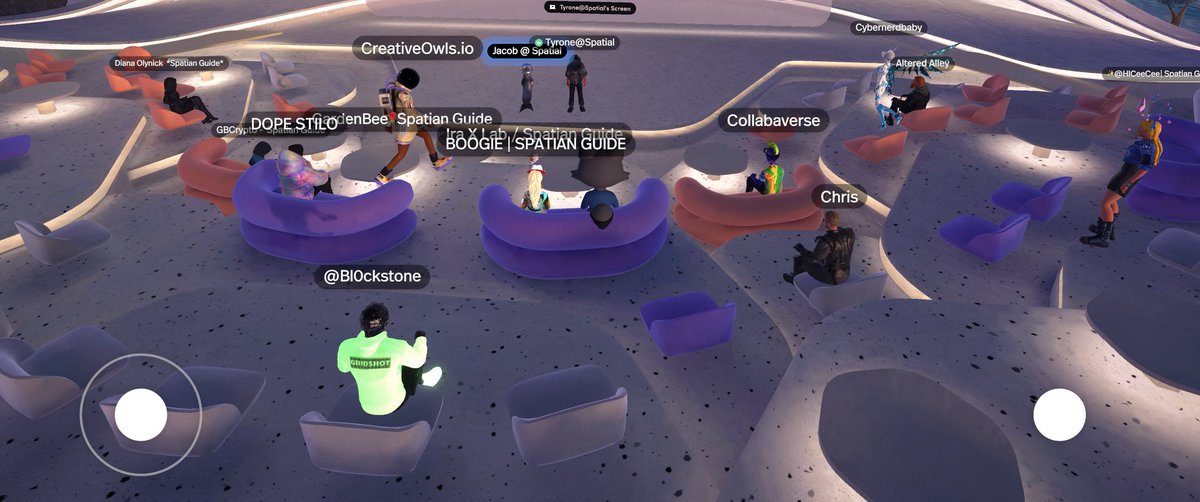 spatialgineers's tweet image. Good Morning / Buenos días #spatians 🦝

Seeing a room full talented builders like this one, motivates us to go beyond!

For us it’s an honor and a privilege to be part of the #spatianguide program &amp;amp; hope to at some point to work with each and every one of these dope builders!