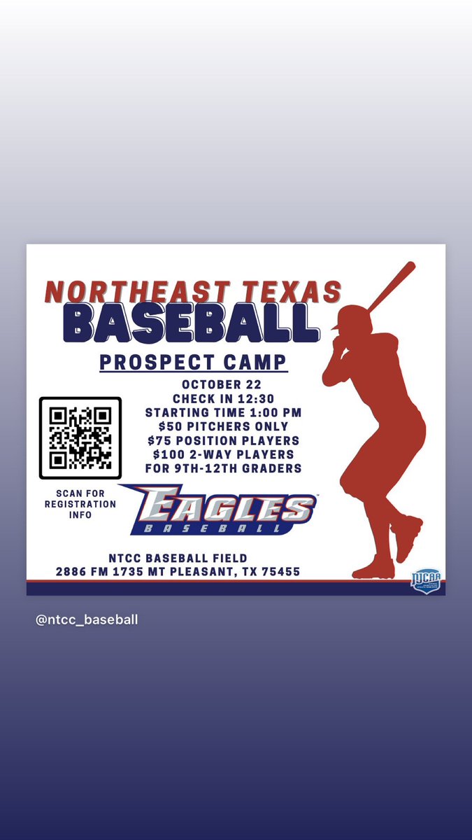 Northeast Texas Baseball (@ntcc_baseball) on Twitter photo 