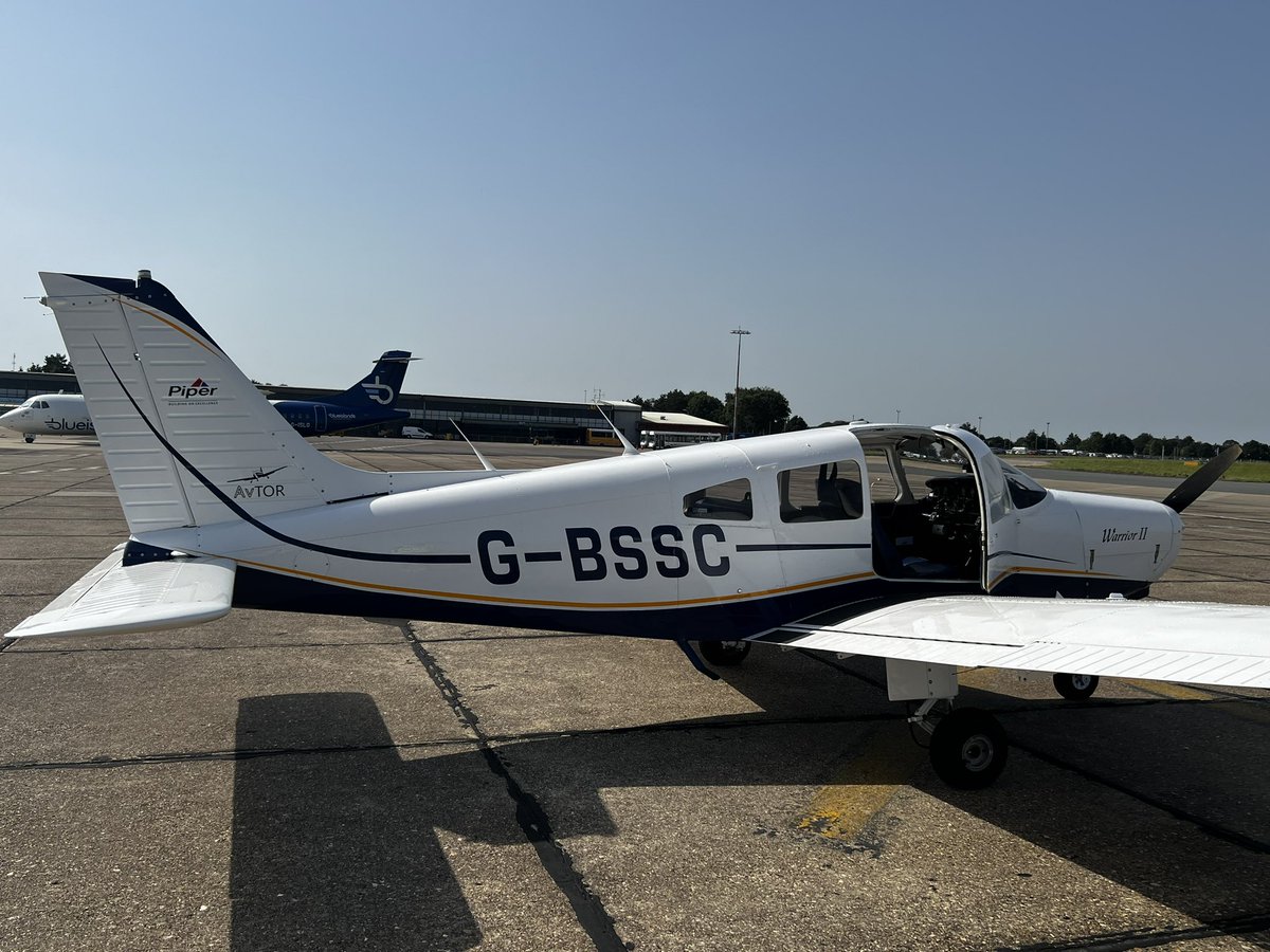 Back in my happy place this morning. All checked out Norwich Aviation Centre this morning and back flying the legendary Warriors based <a href="/NorwichAirport/">Norwich Airport</a>