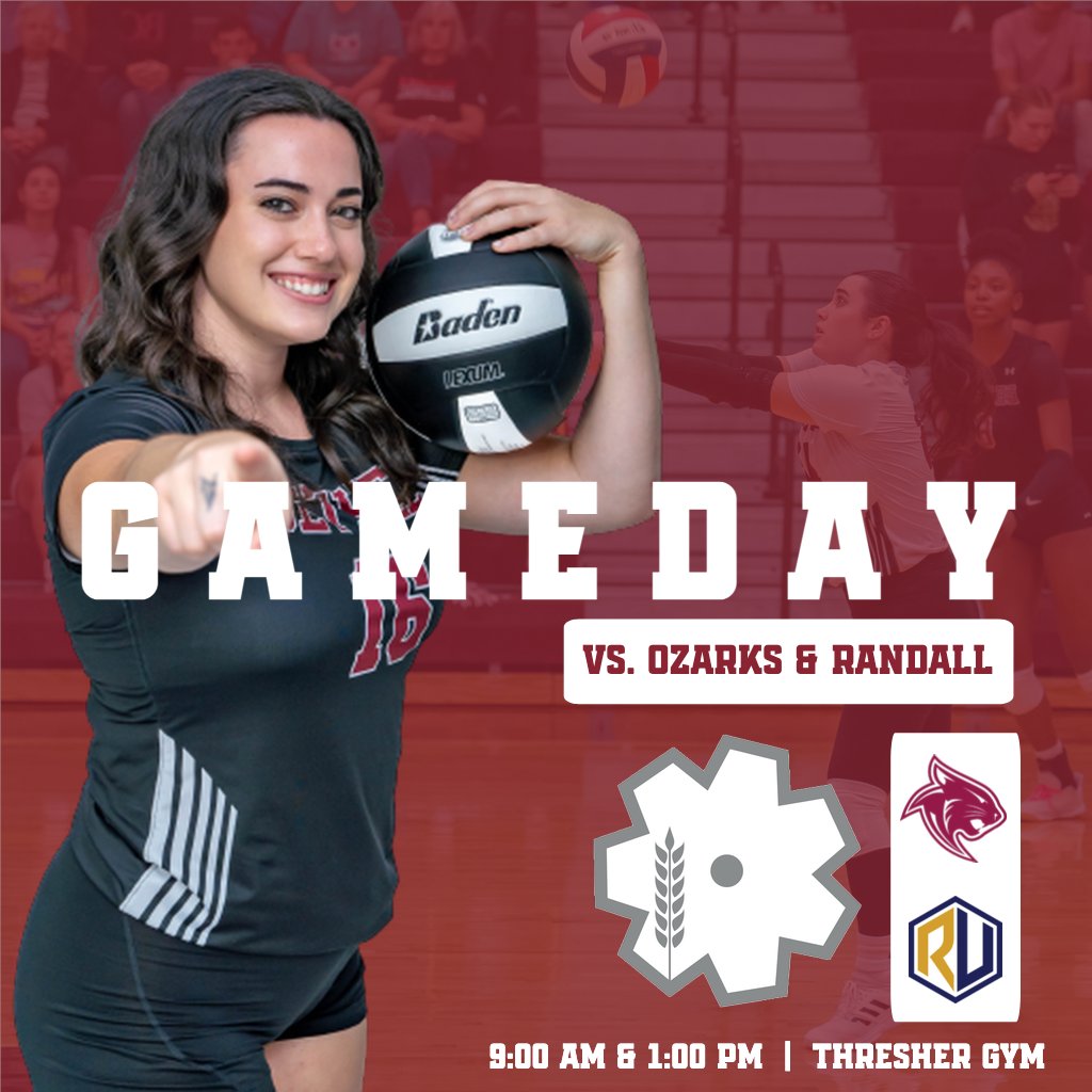 Bethel Threshers ⚙ (@thresherssports) on Twitter photo 🏐 IS BACK AT IT! <a href="/ThresherVB/">Bethel College Volleyball</a>
🆚 College of the Ozarks & Randall University
🕘 9:00 AM & 🕐 1:00 PM
📍Thresher Gym
📺bit.ly/3Cc6bYs
📊bit.ly/3CrNraqr
#RollOn #WeAreThreshers 🏐 IS BACK AT IT! <a href="/ThresherVB/">Bethel College Volleyball</a>
🆚 College of the Ozarks & Randall University
🕘 9:00 AM & 🕐 1:00 PM
📍Thresher Gym
📺bit.ly/3Cc6bYs
📊bit.ly/3CrNraqr
#RollOn #WeAreThreshers