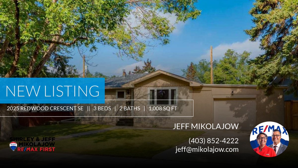 jeffmik's tweet photo. 📍 New Listing 📍 Take a look at this fantastic new property that just hit the market located at 2025 Redwood Crescent Se in Calgary. Reach out here or at (403) 852-4222 for more information https://t.co/rJS3pXlcBA https://t.co/Ft9s0FDD7Z