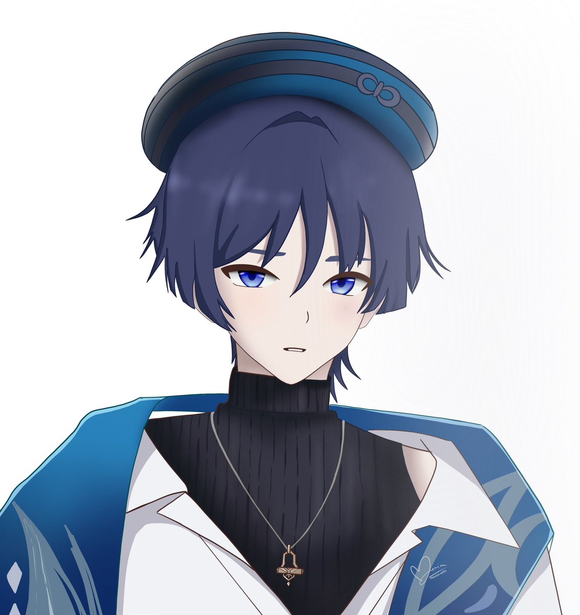 dreams_light_'s tweet photo. Scaramouche 💙
#wanderer 
#scaramouche 
#Genshin_Impact 
#Genshinfanart https://t.co/nE4EuqTCfd