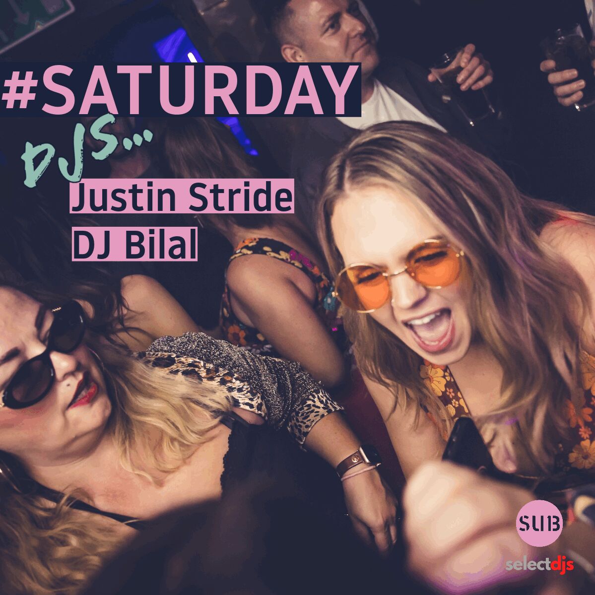 The Saturday celebrations start here everyone!

☀️ Our sunny terrace is open 12pm till 1am
🌴 Justin Stride on the terrace decks 1pm till 11pm
🪩 DJ Bilal in the SubClub (with aircon!) 9pm till 3am