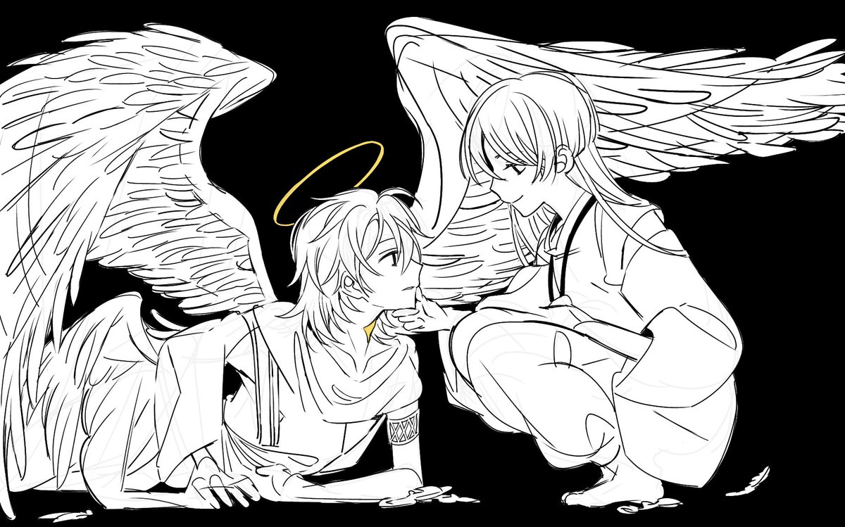 _lynx3r's tweet photo. "caught you"
#scaramouche #albedo #scarabedo https://t.co/8zgfQVxD3N