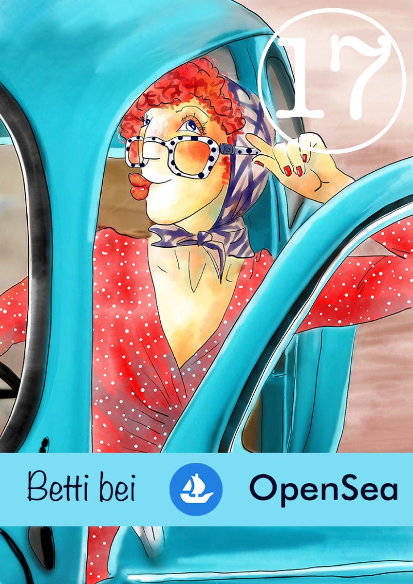 Betti 17 ist bei OpenSea 😊🌷🌷🌷

opensea.io/assets/ethereu…

#NFTCollection #nftcreator #NFTartist