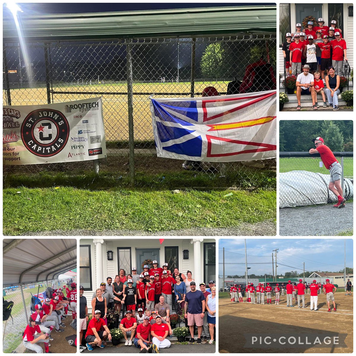 There are many versions of heat at National Atlantics, not the least of which is a 38 humidex! We didn’t come out on the right side of the scoreboard for Day 2, but the team &amp; families enjoyed a wonderful day at a beauty spot near the river. Thank you so much to our hosts!  🥰⚾️